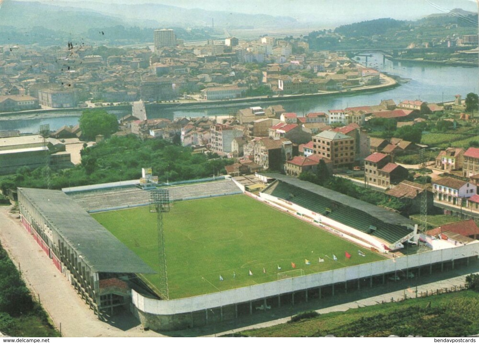 Spain, PONTEVEDRA, Estadio Municipal De Pasarón (1960s) Stadium Postcard - Fussball