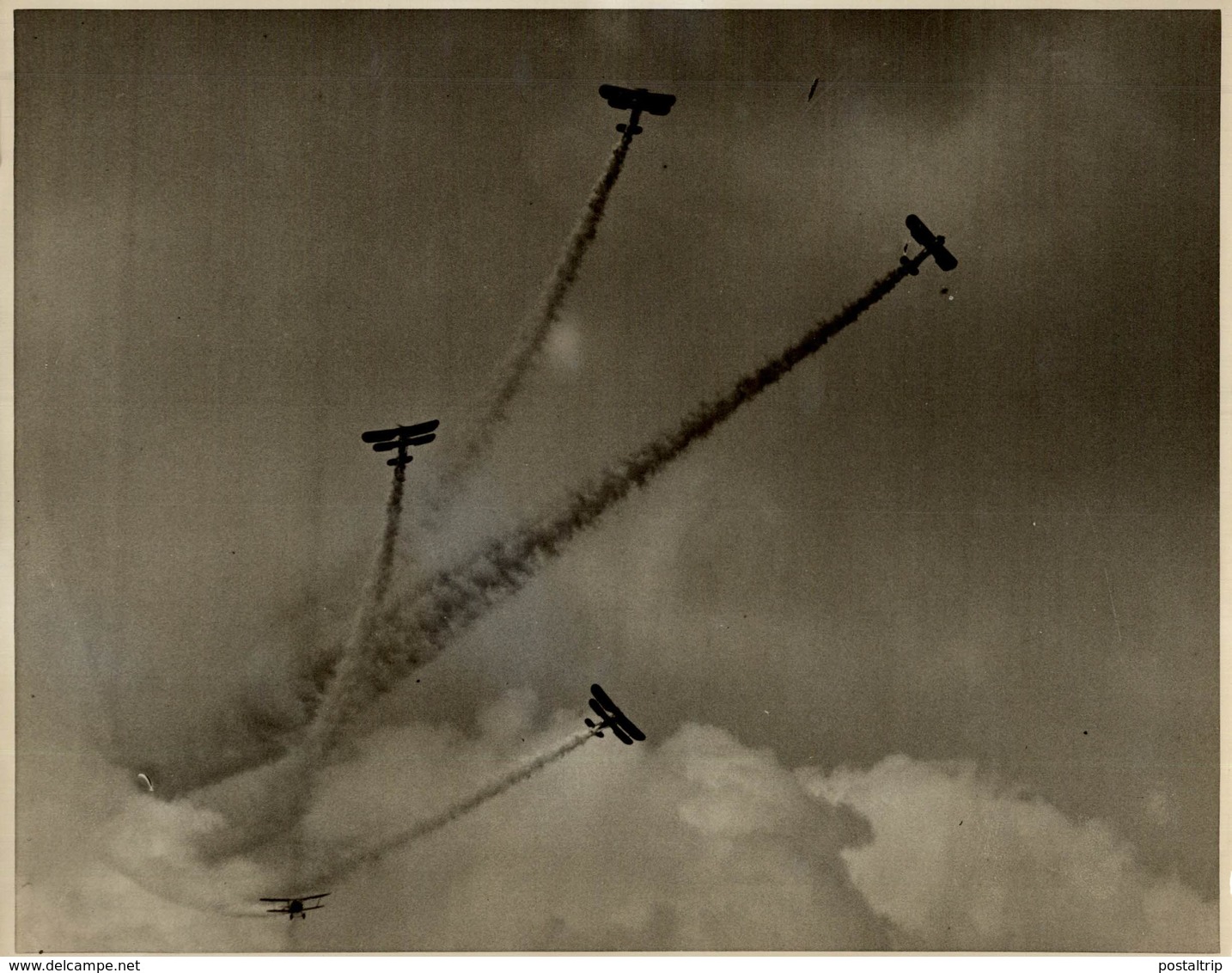 BRISTOL  BULLDOG   RAF     22 * 17.5 CM Aviation, AIRPLAIN, AVION AIRCRAFT WW2 - Aviación
