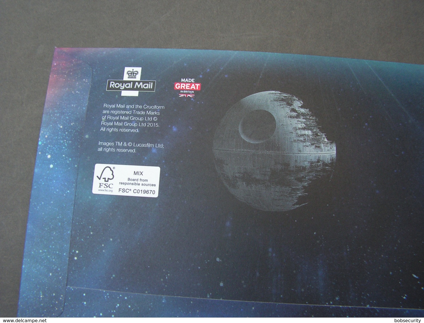 GB FDC Block Star Wars 2015 - Blocks & Kleinbögen