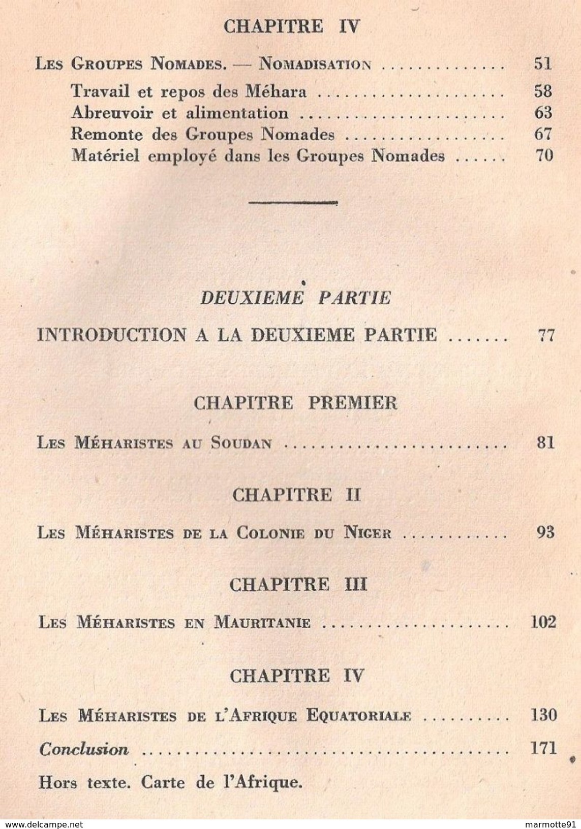 MEHARISTES COLONIAUX PAR GENERAL DUBOC HISTORIQUE MEHARI GOUMS GROUPES NOMADES SOUDAN NIGER MAURITANIE AFRIQUE - Français