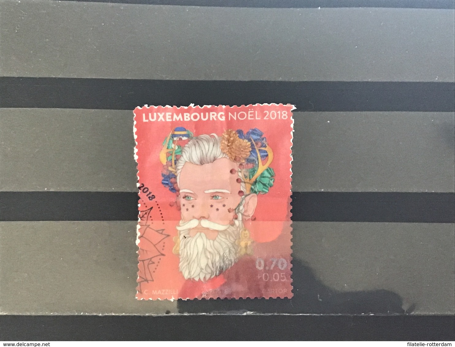 Luxemburg / Luxembourg - Kerstmis (0.70+0.05) 2018 - Used Stamps