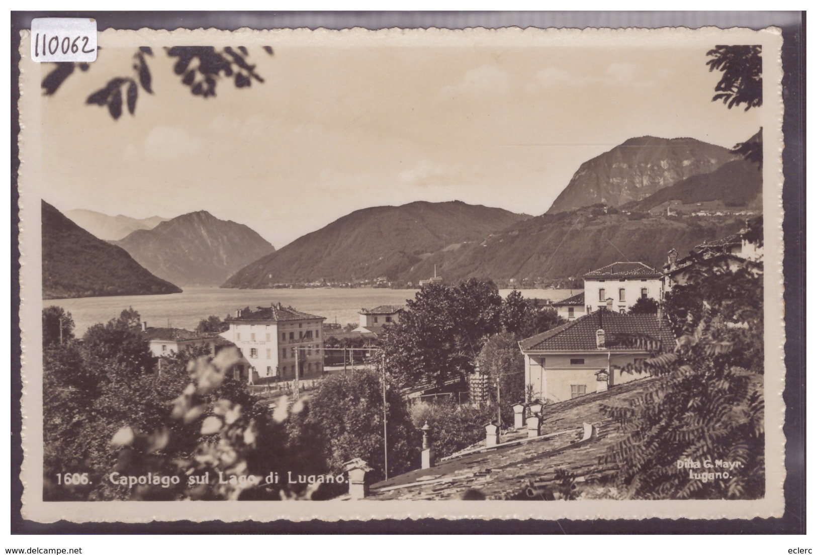 LUGANO - CAPOLAGO - TB - Capolago