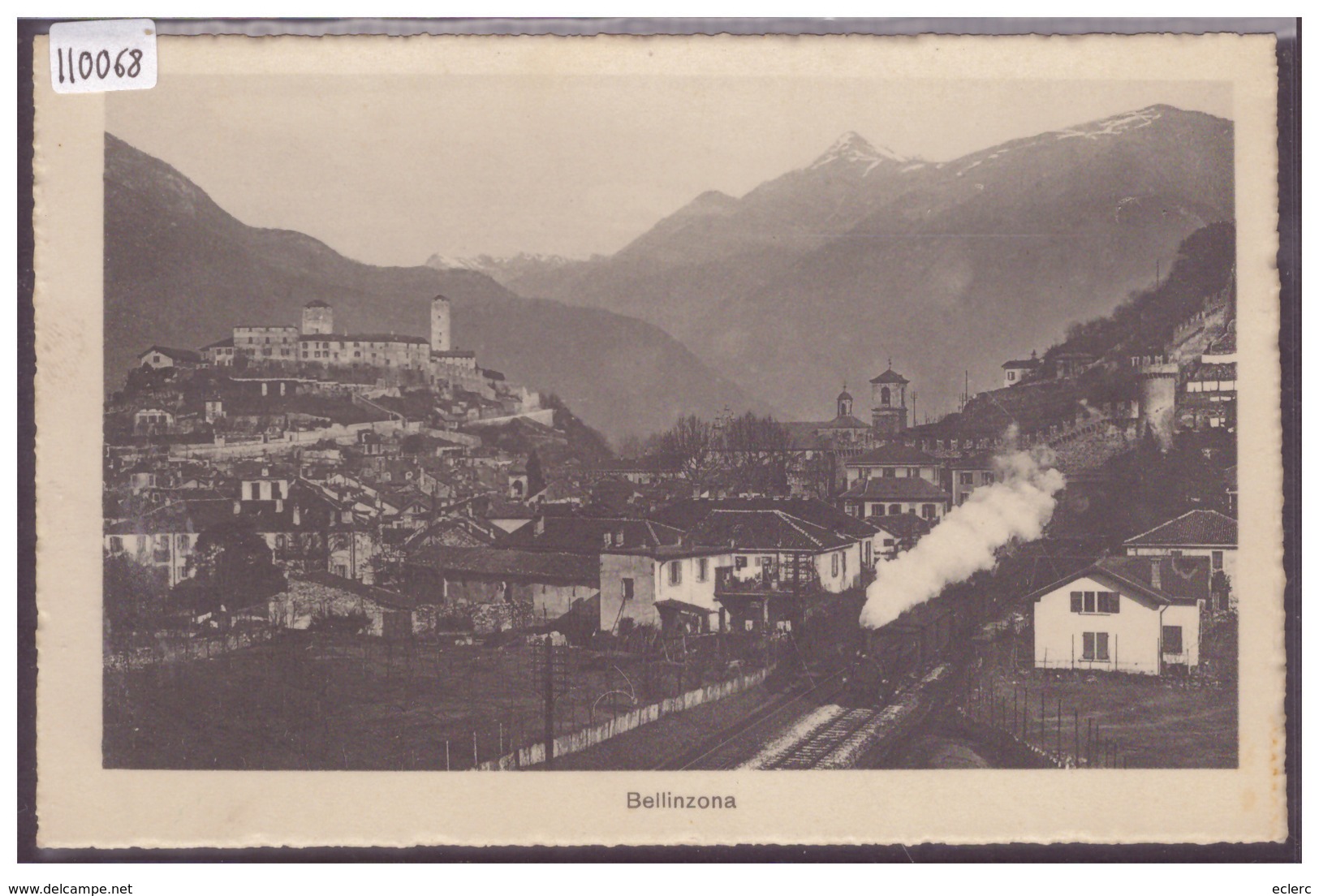 BELLINZONA - TRAIN - BAHN - TB - Autres & Non Classés