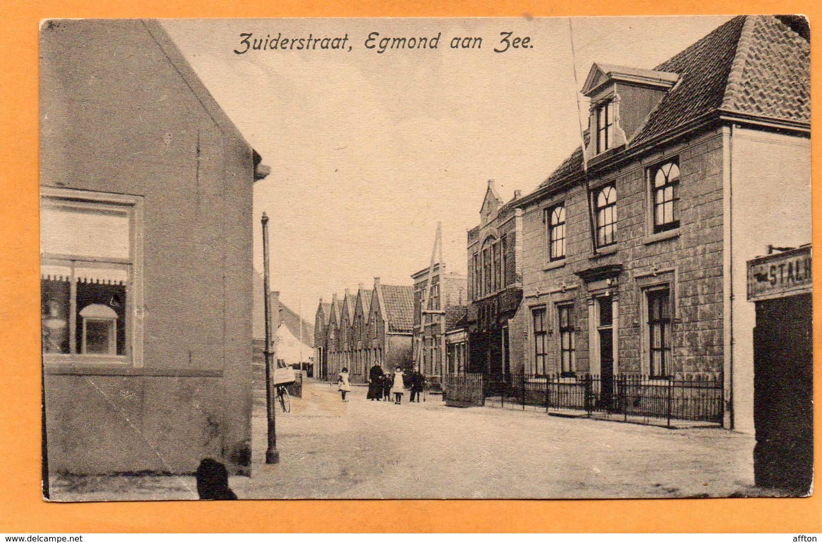 Egmond Aan Zee Netherlands 1905 Postcard - Egmond Aan Zee