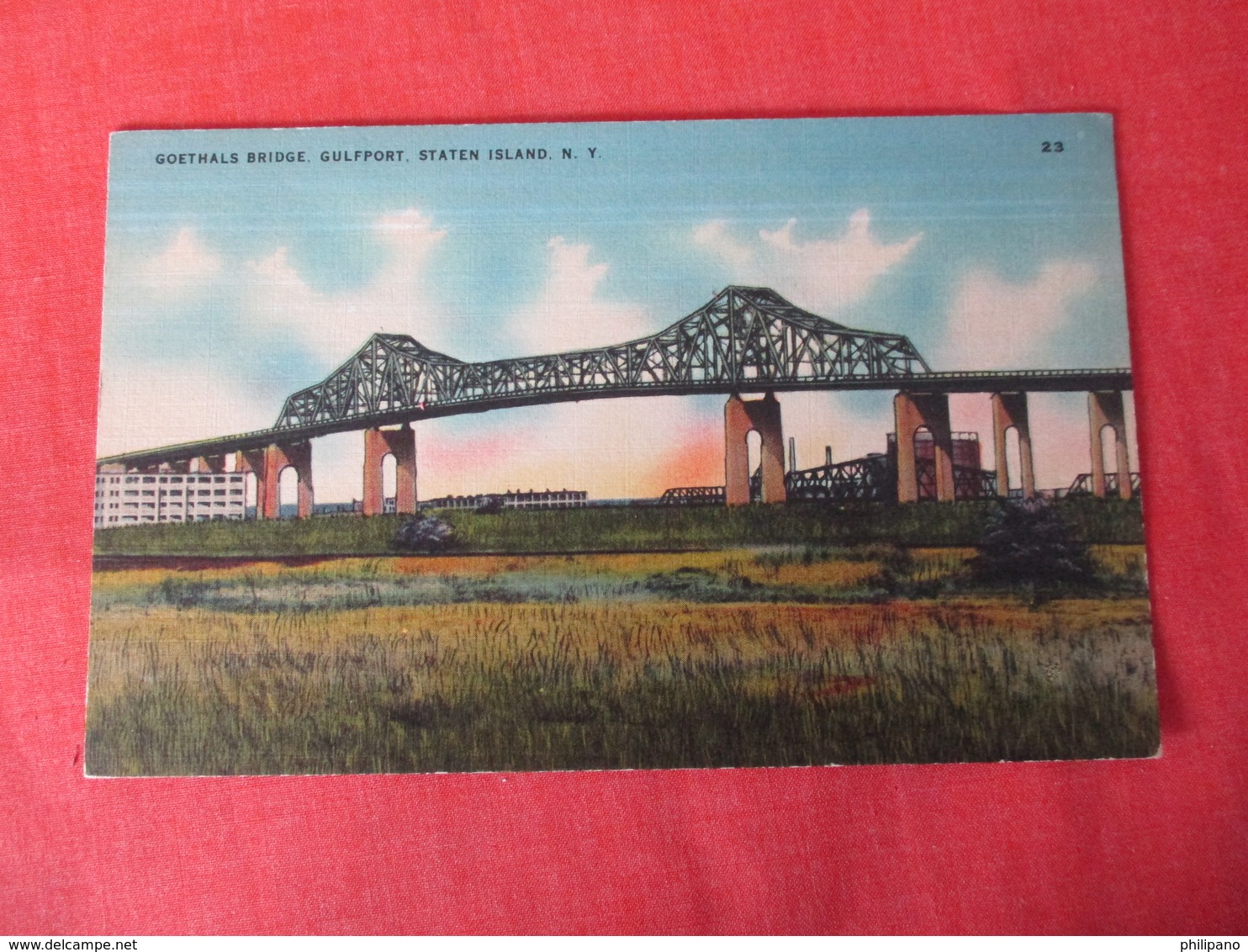 Goethals Bridge Gulfport  New York >  Staten Island      Ref 3181 - Staten Island