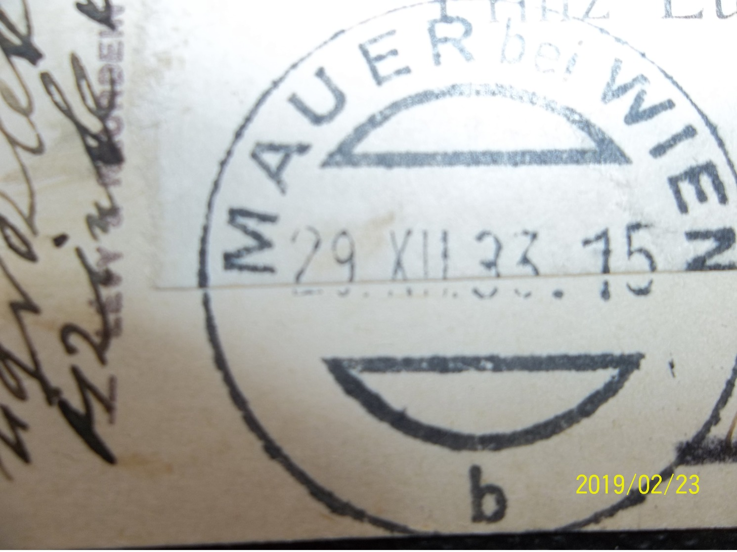Monaco: 1933 PPC To Wien (#KN9) - Lettres & Documents