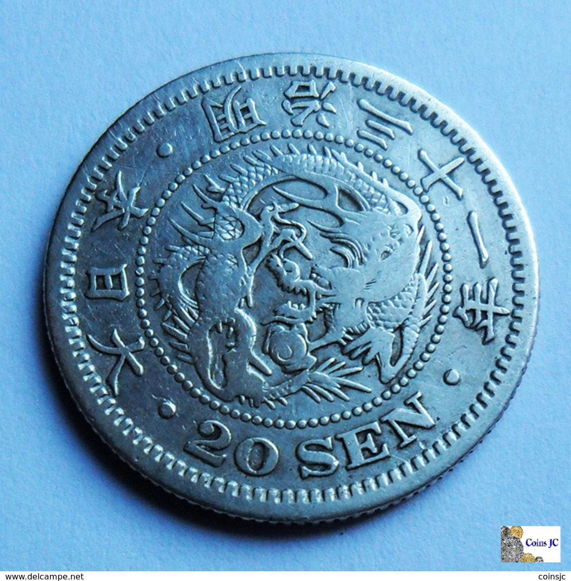 Japan - 20 Sen - 1898 - Japón