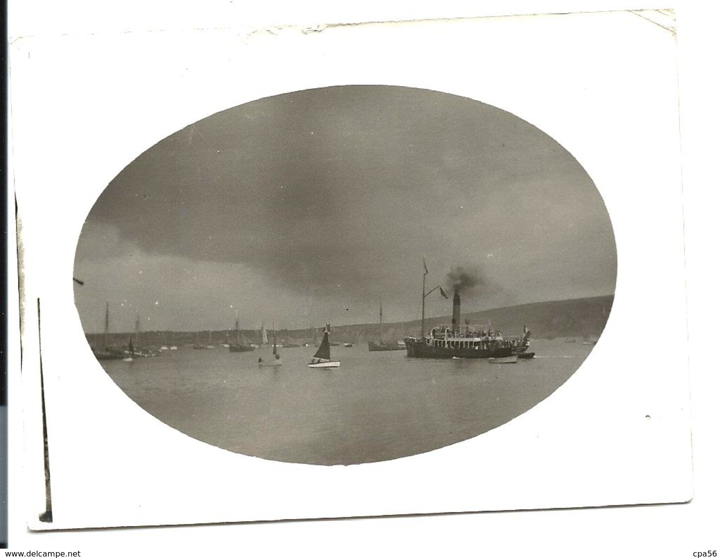 CAMARET - 1930 - Bateau De Liaison à Vapeur - Camaret-sur-Mer