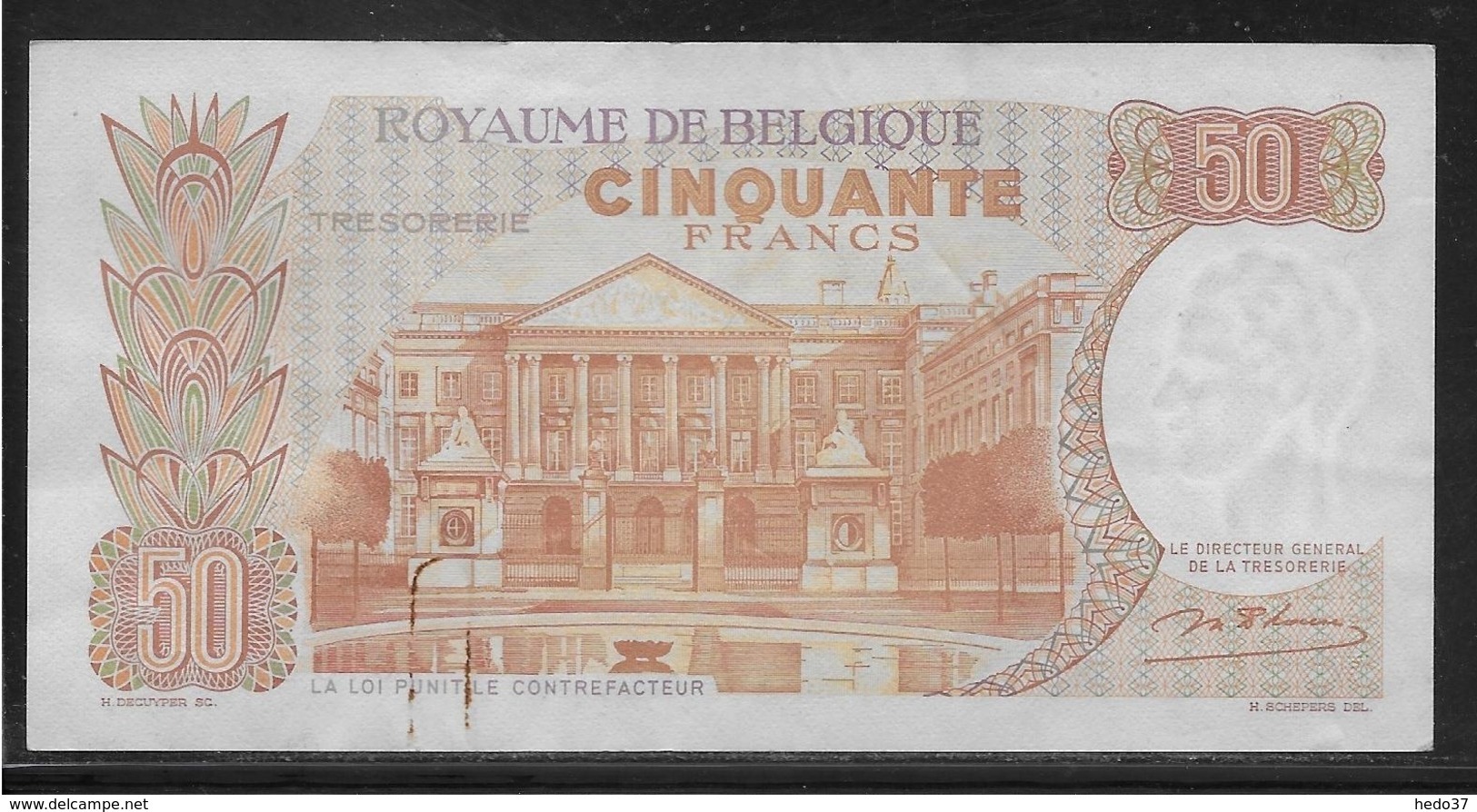 Belgique - 50 Francs  - Pick N° 139 - SUP - Autres & Non Classés