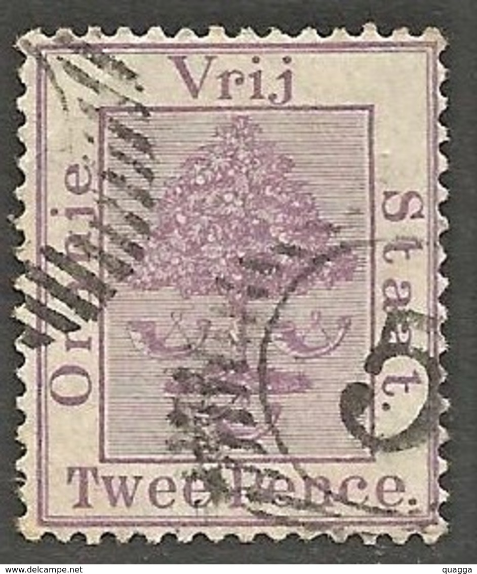 Orange Free State. 5 = SMITHFIELD Numeral Cancel Postmark. - Orange Free State (1868-1909)