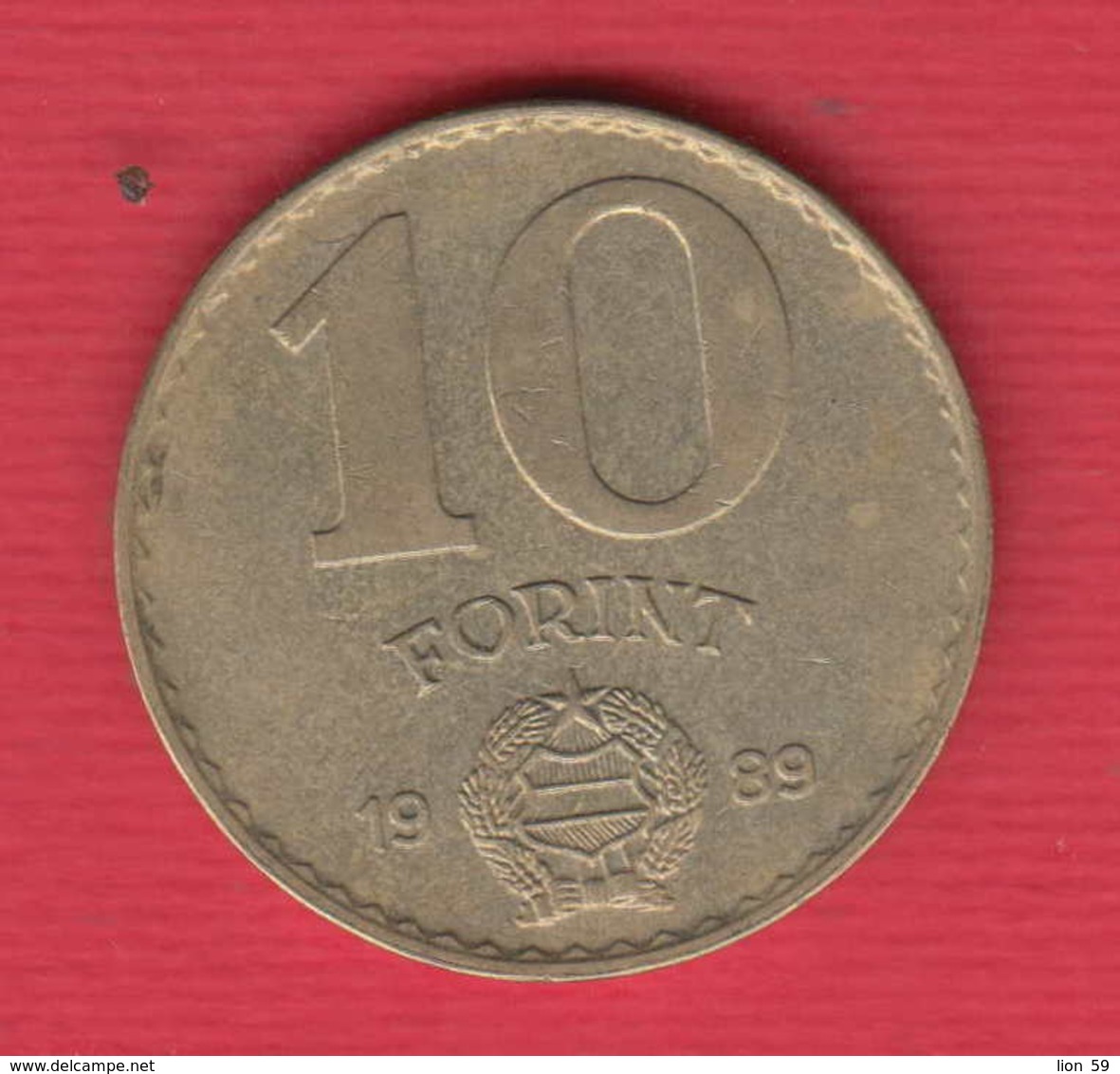 F2766A / - 10 Forint - 1989 -  Hungary Hongrie Ungarn - Coins Munzen Monnaies Monete - Hongrie