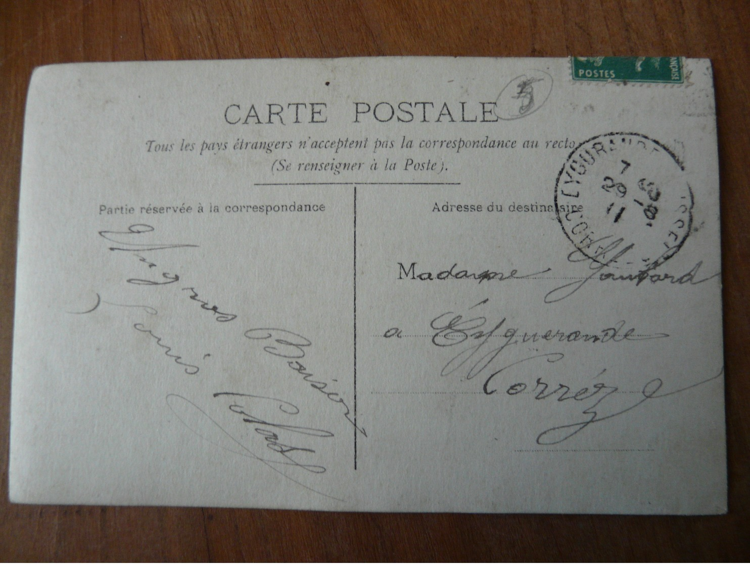 CPA 2 - Carte Postale - Château De La Haute Barde (Restauration/Travaux/Ouvriers) - Beaumont-la-Ronce