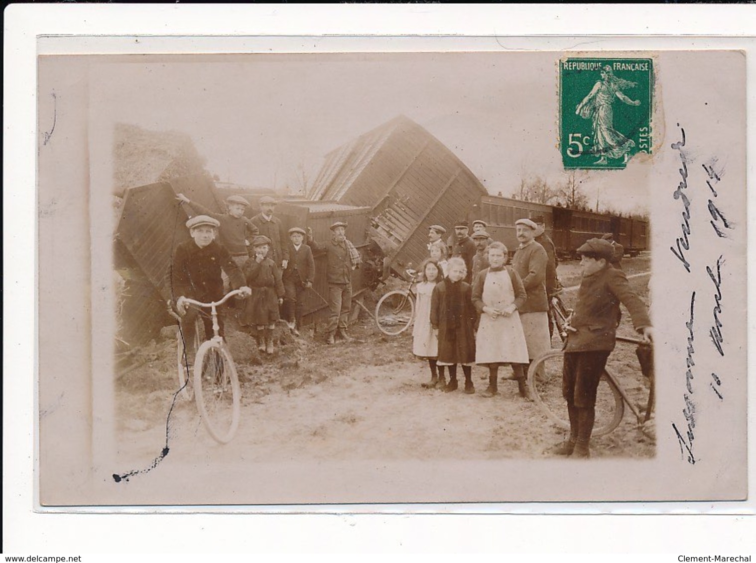 SISSONNE : Accident Chemin De Fer - Tres Bon Etat - Sissonne