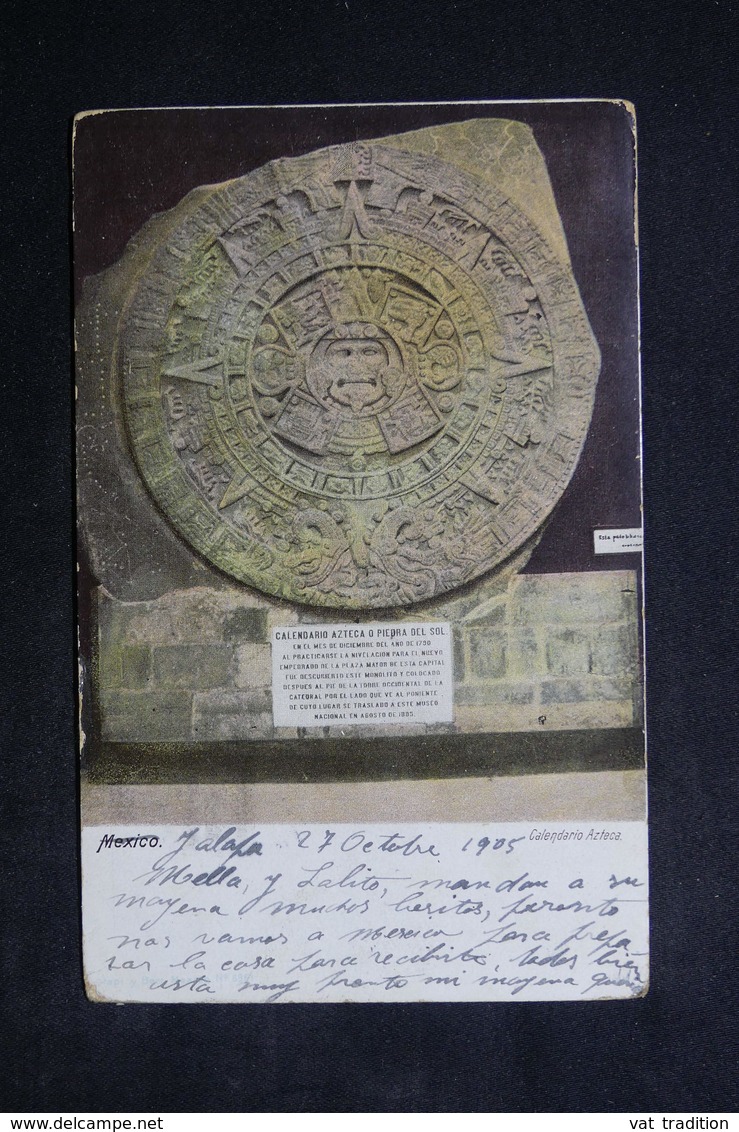 MEXIQUE - Affranchissement De Jalapa Sur Carte Postale Pour Paris En 1905 - L 23888 - Mexico
