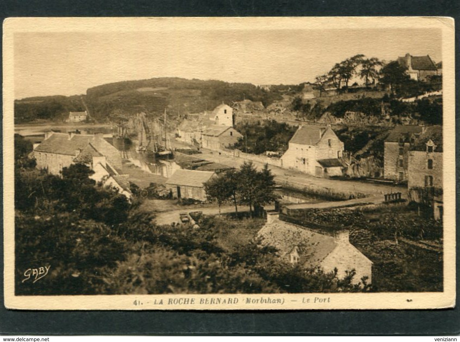 CPA - LA ROCHE BERNARD - Le Port - La Roche-Bernard