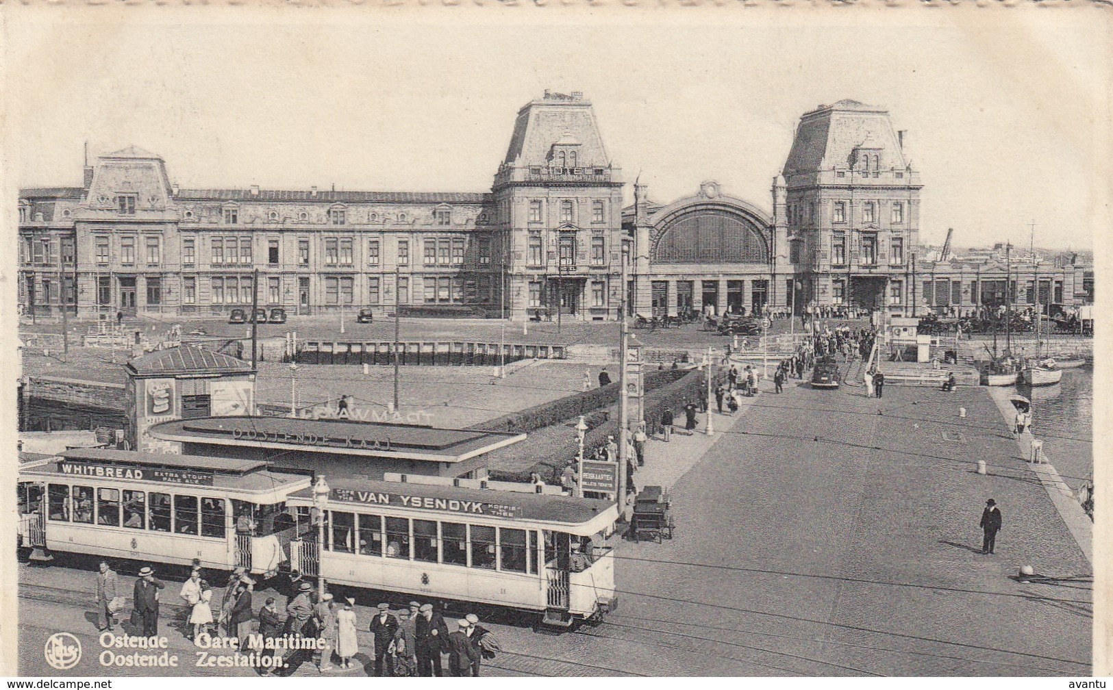 OOSTENDE / ZEESTATION / TRAM  / TRAMWAYS / TRAMHALTE - Oostende