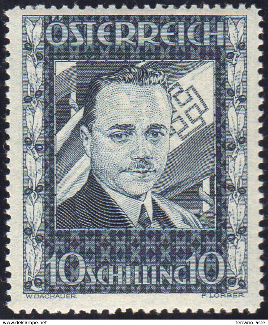 AUSTRIA 1936 - 10 S. Dollfuss (484), Gomma Integra, Perfetto.... - Sonstige - Europa