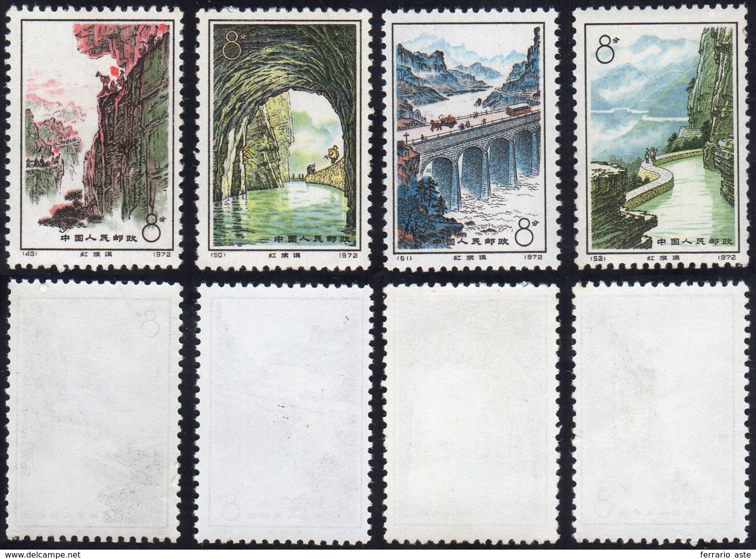 1972 - Irrigation Canals, Complete Set Of 4 (1122/1125), Original Gum, MNH, Very Fine.... - Sonstige & Ohne Zuordnung