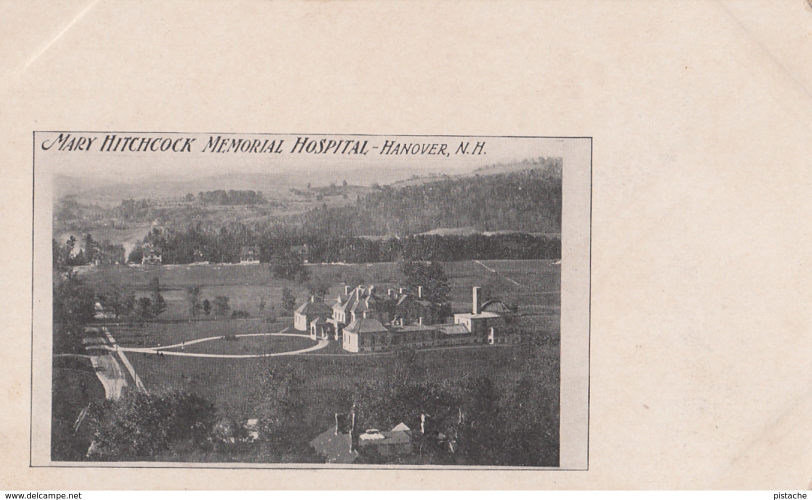 Vintage 1910 (?) - Hanover New Hampshire N.H. - Mary Hitchcock Memorial Hospital - Simple Back - Unused - 2 Scans - Other & Unclassified