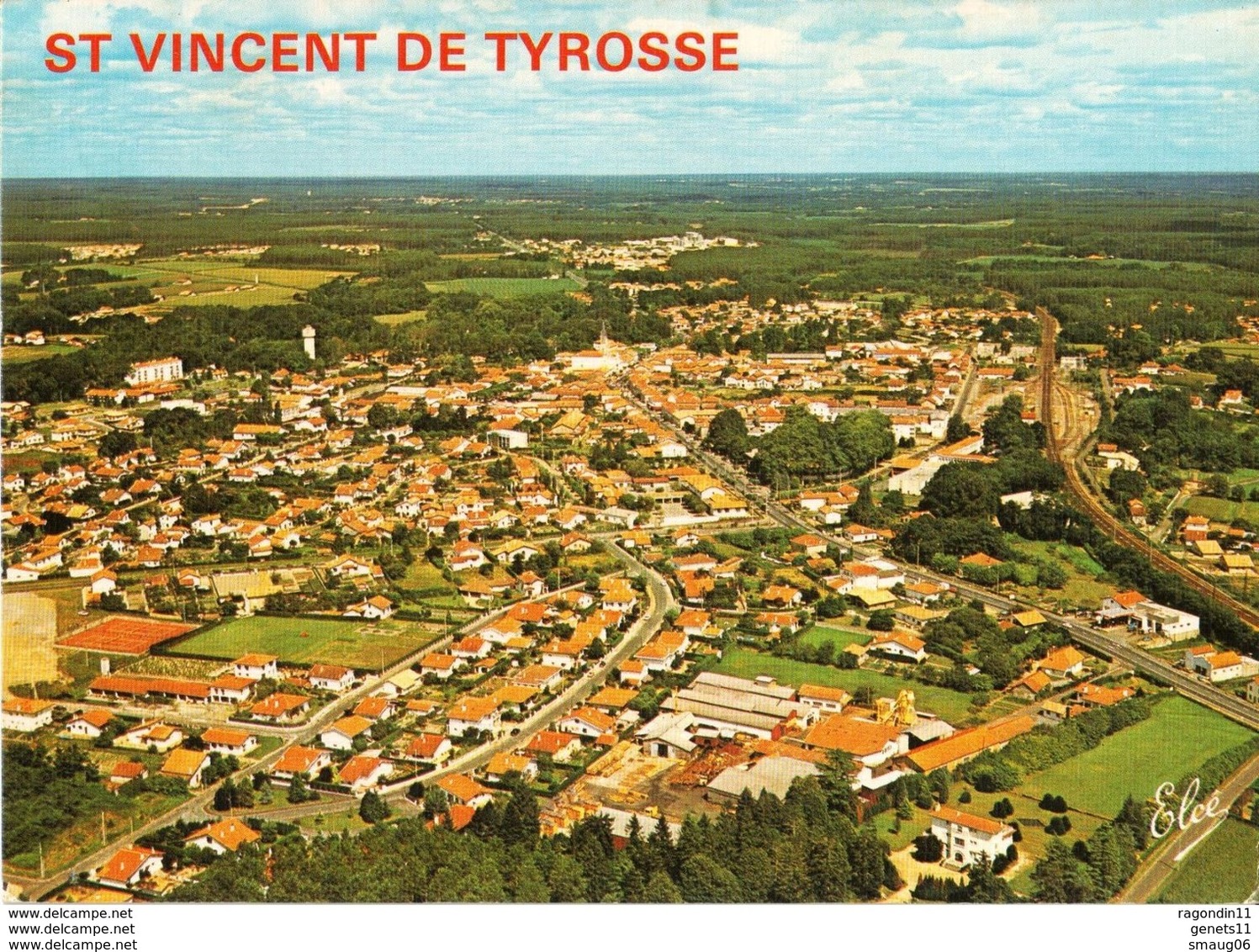 40 - SAINT VINCENT DE TYROSSE - VUE GENERALE SUR LA VILLE - Saint Vincent De Tyrosse