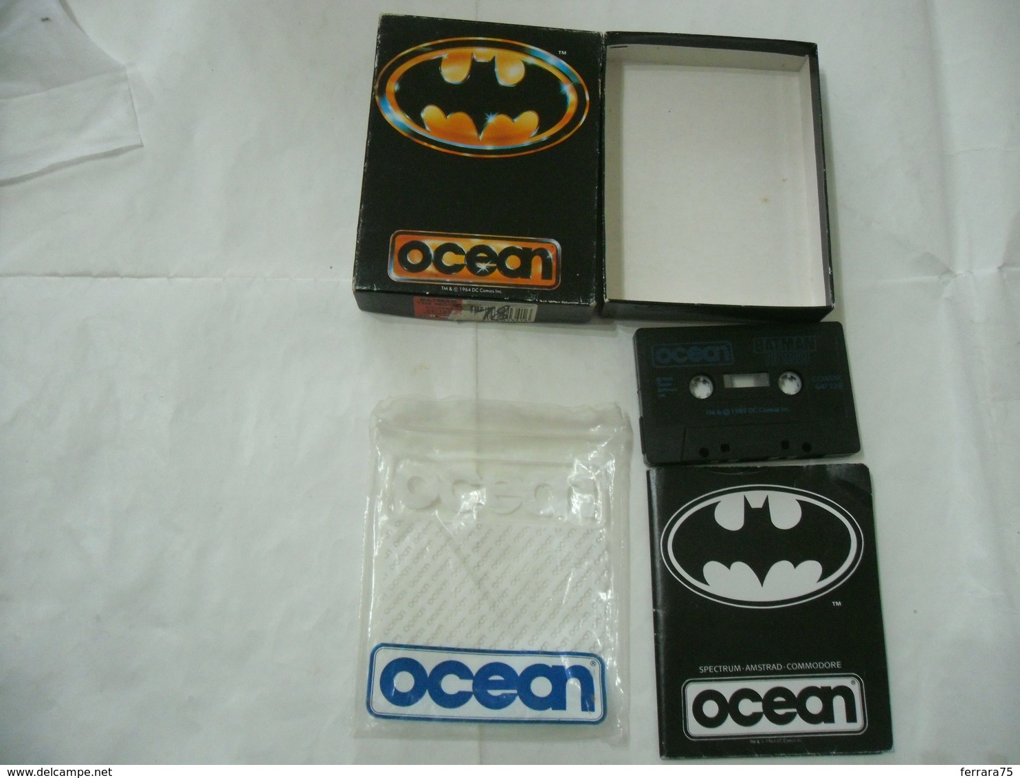 BATMAN OCEAN COMMODORE SPECTRUM AMSTRAD VINTAGE. - Commodore