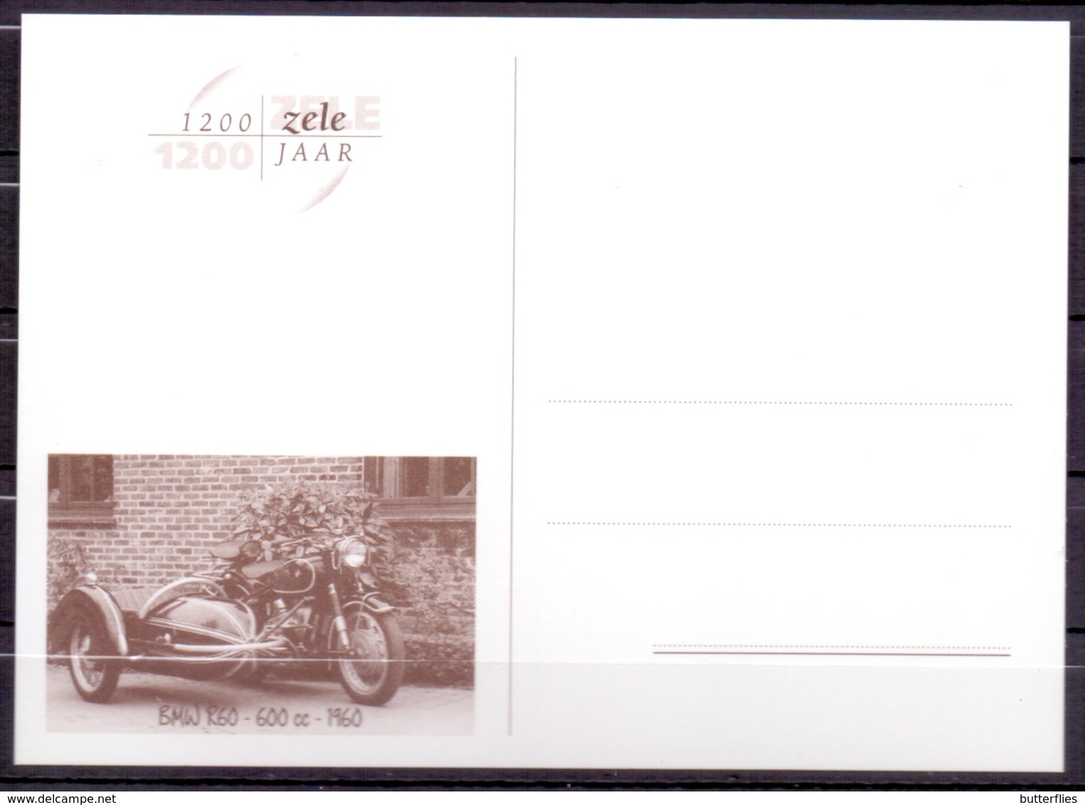 Belgie  -  Zele  ** 6 Max. Kaart  + Kaart Kouterkapel - 1200 Jaar Zele  ** - 2011-..