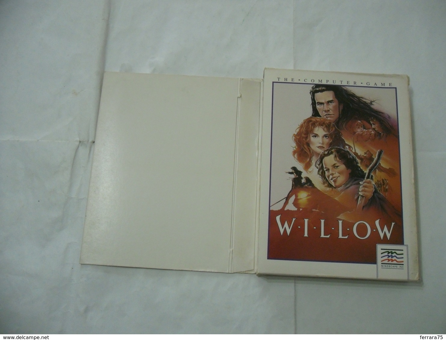 Vintage Big Box PC Sealed - Mindscape Willow ULTRA RARE SEALED Commodore 64 - Commodore