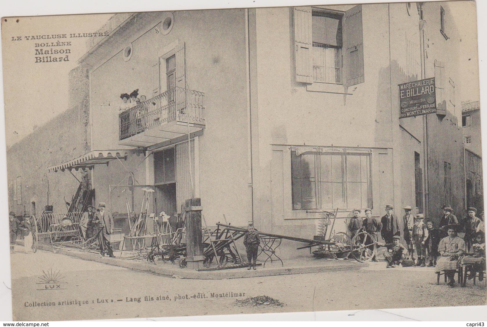 84 - VAUCLUSE - Bollène - Maison Billard - Machines Agricoles - Bollene