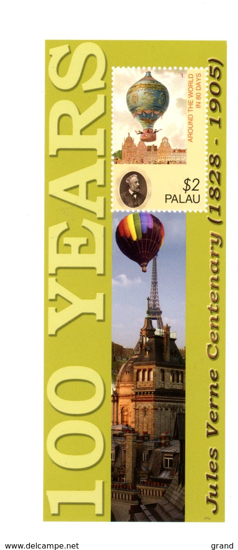 Palau 2005-Jules Verne, Ballon,tour Eiffel-yt B188***MNH - Luchtballons