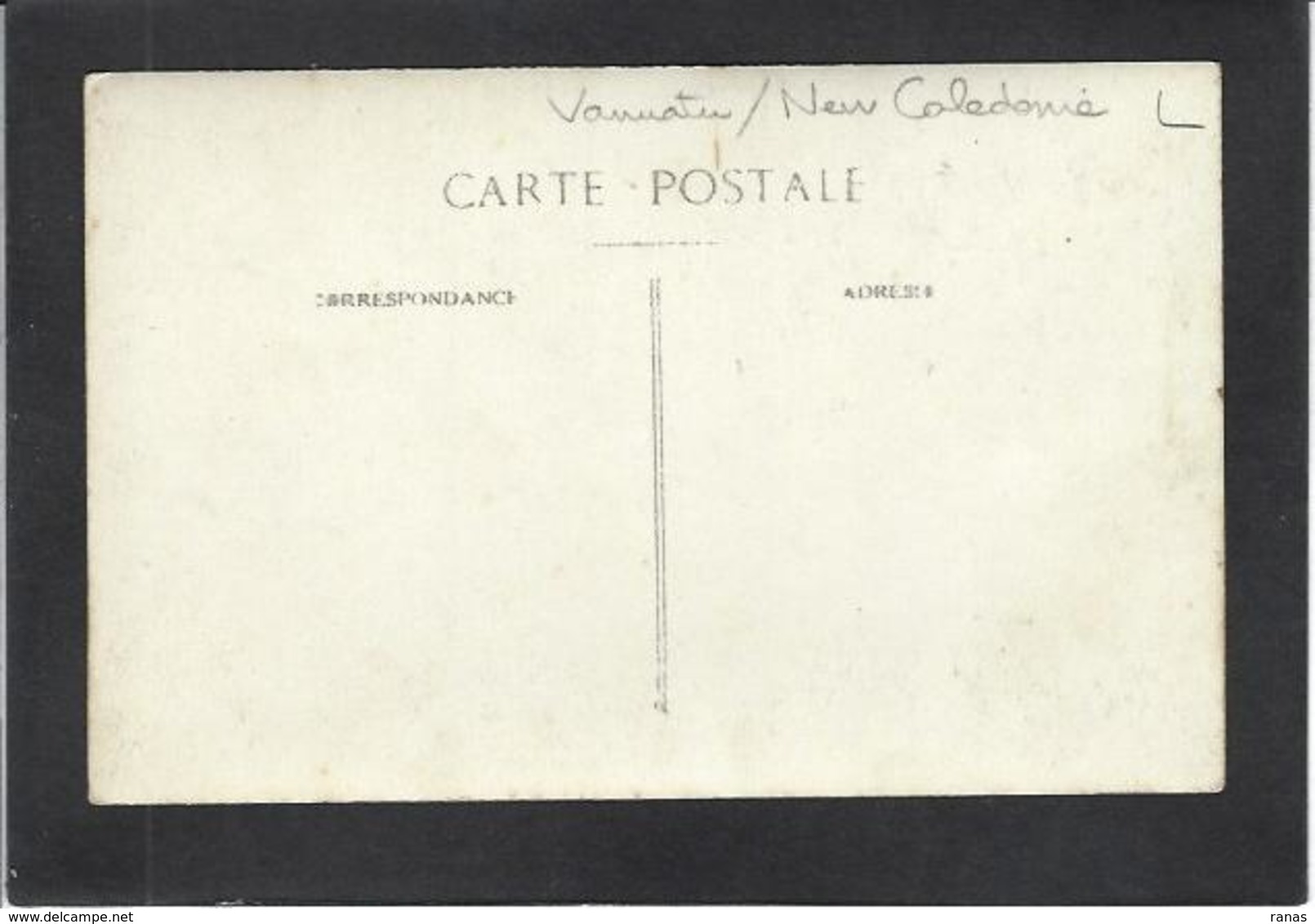 CPA Nouvelle Calédonie New Calédonia Non Circulé Carte Photo RPPC - Nouvelle Calédonie