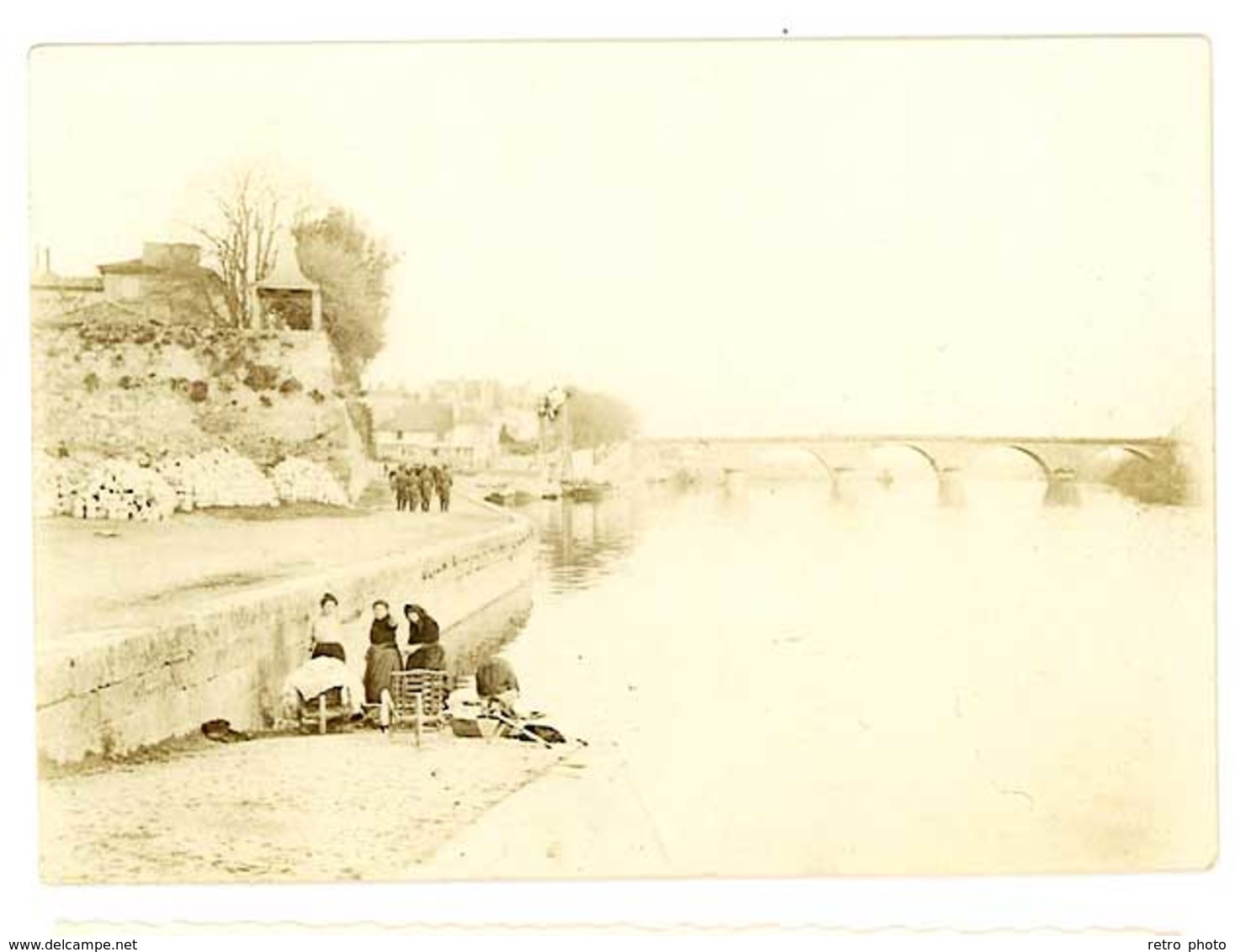 Photo Port De Bergerac ( Pont, Lavoir, Lavandières ) - Lieux