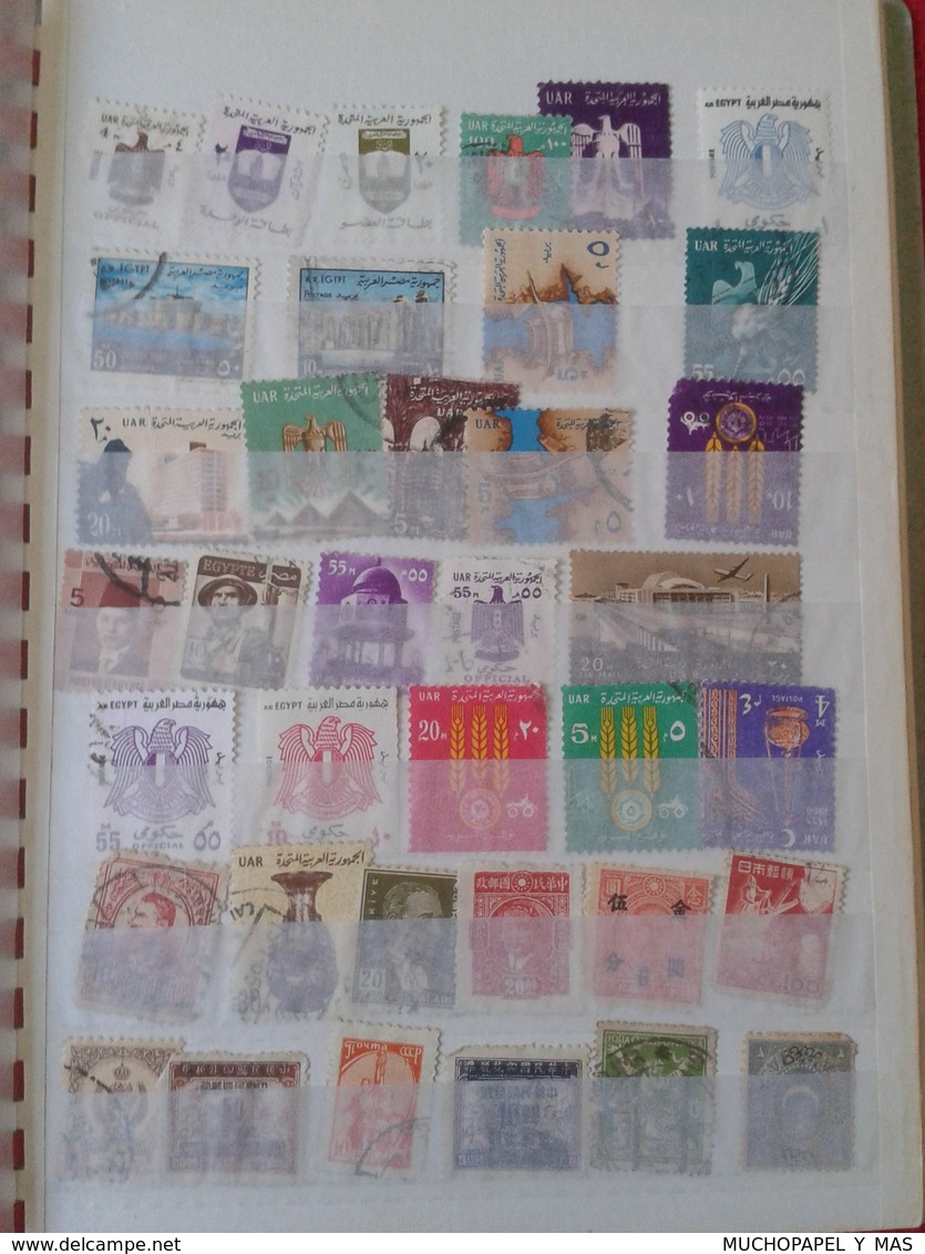 GRAN COLECCIÓN DE SELLOS EN ALBUM, DE DIFERENTES Y VARIADOS PAISES, GRAN CANTIDAD STAMP STAMPS COLLECTION MANY COUNTRIES