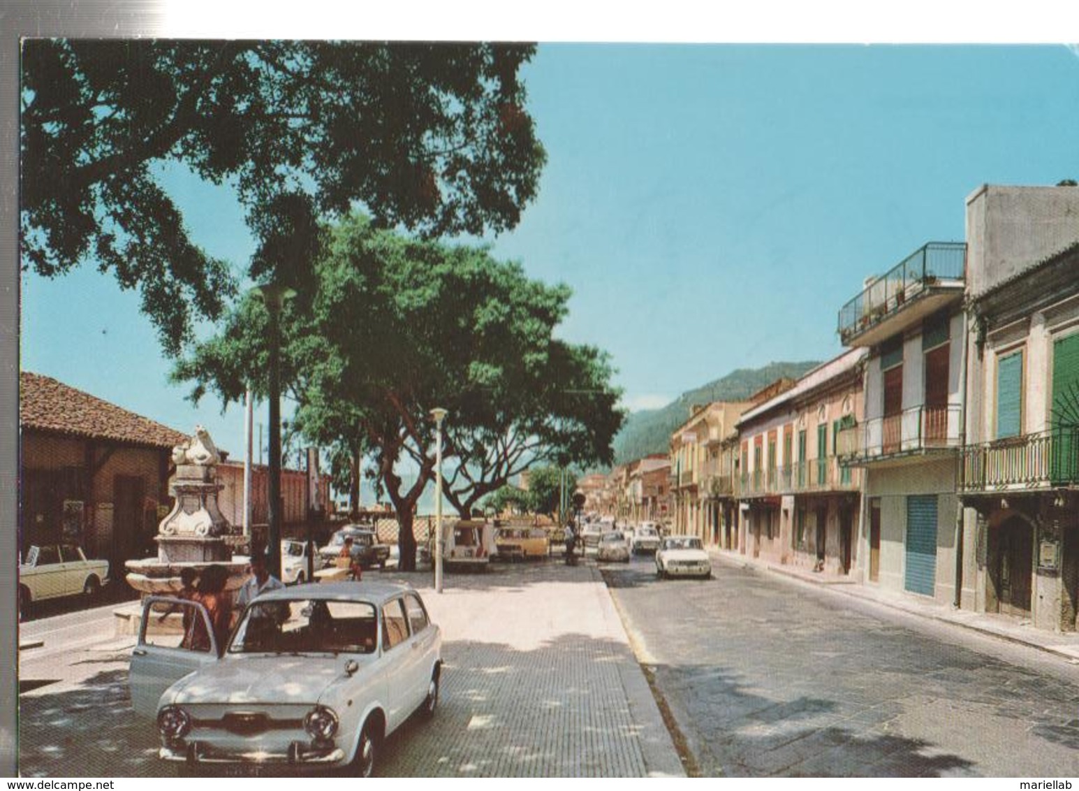 SCALETTA ZANCHEA,PIAZZA STAZIONE,PANORAMA.VIAGGIATA ..1976,F.G.-NM.752 - Messina