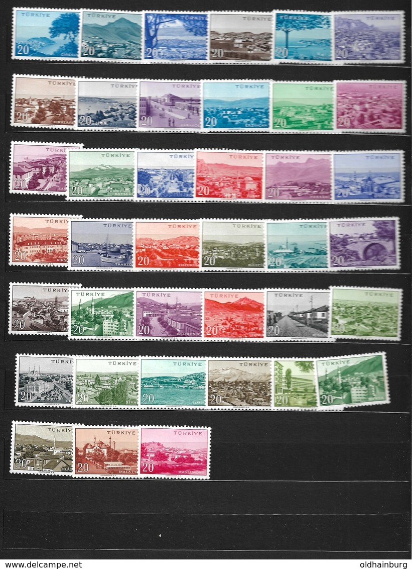 5018y: Briefmarkensammlung Türkei Postfrisch **, 2 Scans, Bitte Ansehen - Sonstige & Ohne Zuordnung