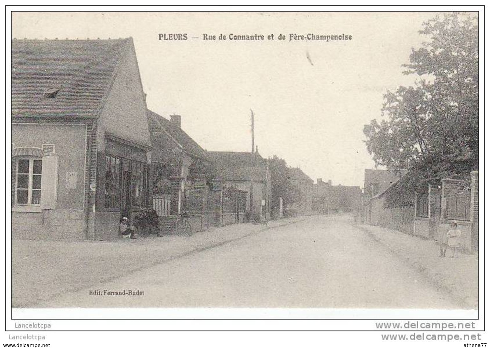 51 - PLEURS / RUE DE CONNANTRE ET DE FERE CHAMPENOISE - Other & Unclassified