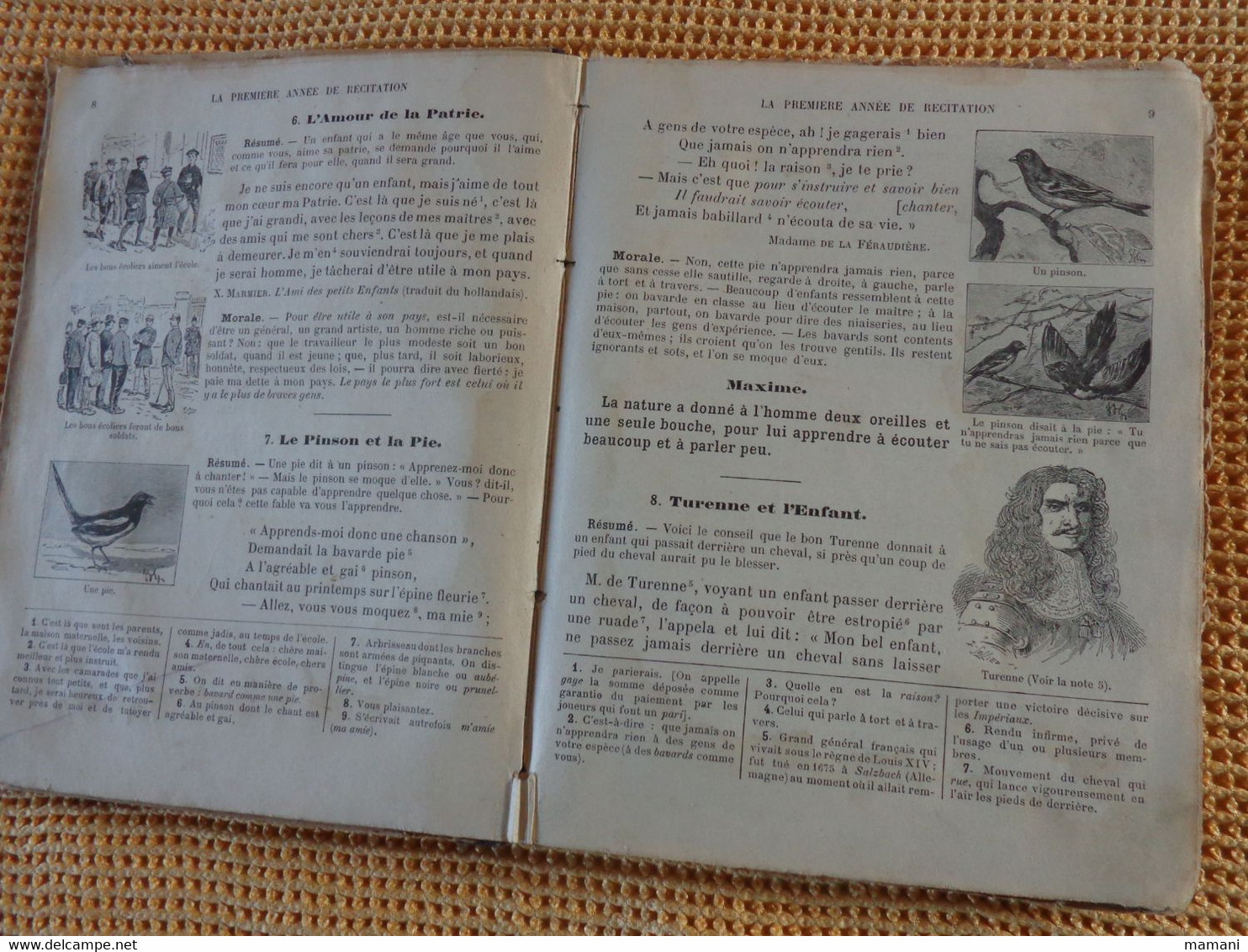 lot de 3 LA METHODE ROSE NOS AMIS LILI ET TOTO -la 1ere annee de recitation 1895 certificat d'etude