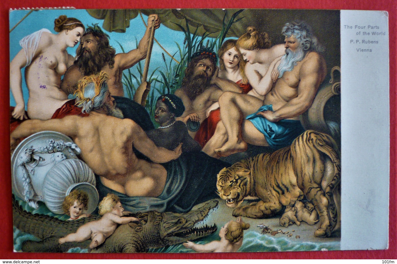 P.P. RUBENS - THE FOUR PARTS OF THE WORLD - Peintures & Tableaux