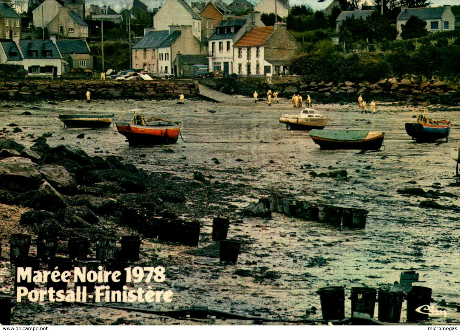 Marée Noire 1978 - Portsall - Finistère - Catastrophes