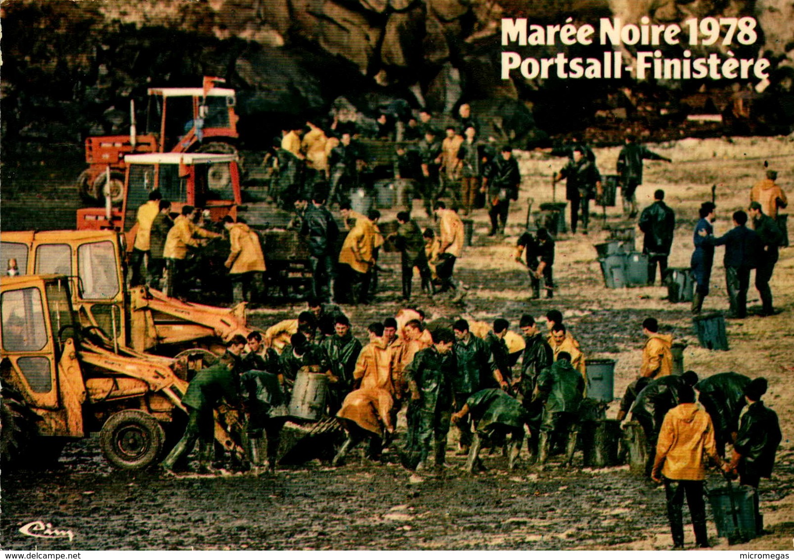 Marée Noire 1978 - Portsall - Finistère - Catastrophes