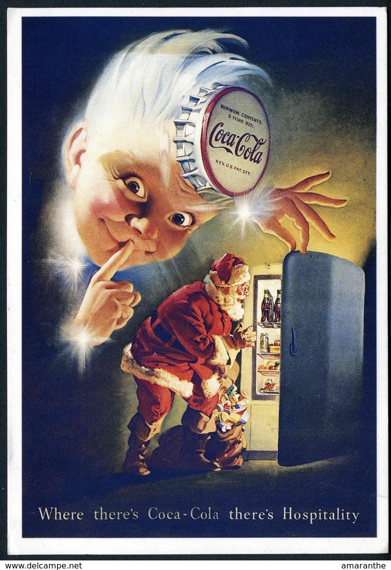 CPM  Père Noël Coca-Cola - Cartes Postales