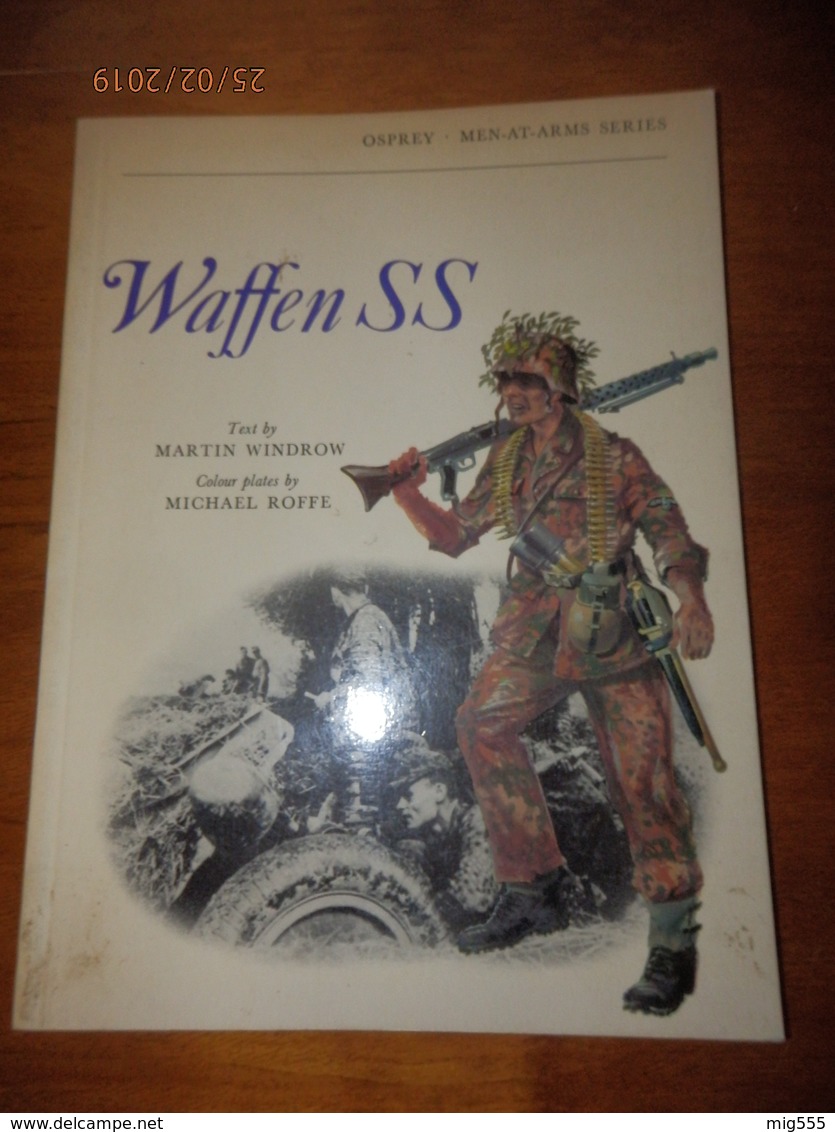 OSPREY MILITARY  MEN-AT-ARMS SERIES    WAFFEN SS - Autres & Non Classés