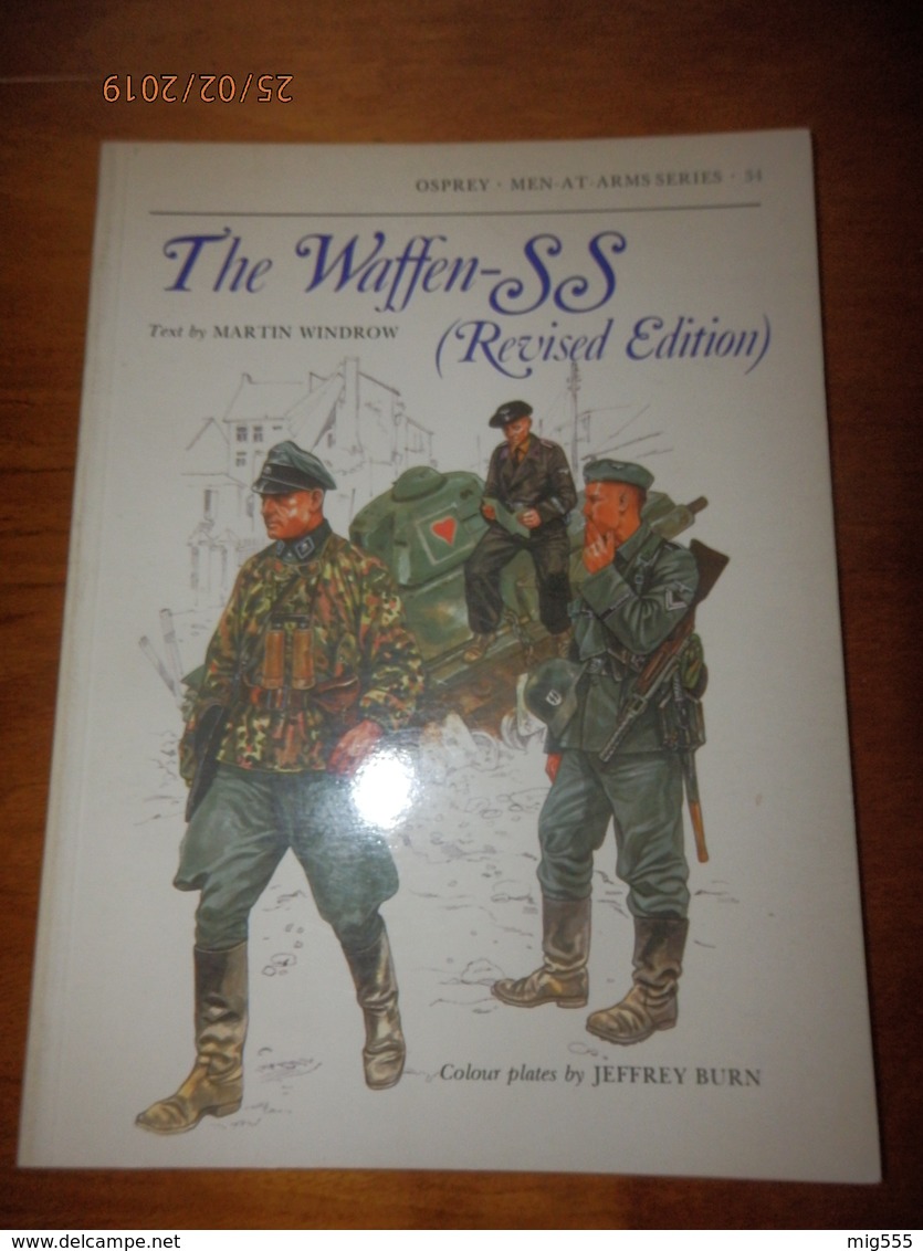 OSPREY MILITARY  MEN-AT-ARMS SERIES   The Waffen-SS    (Revised Edition) - Autres & Non Classés