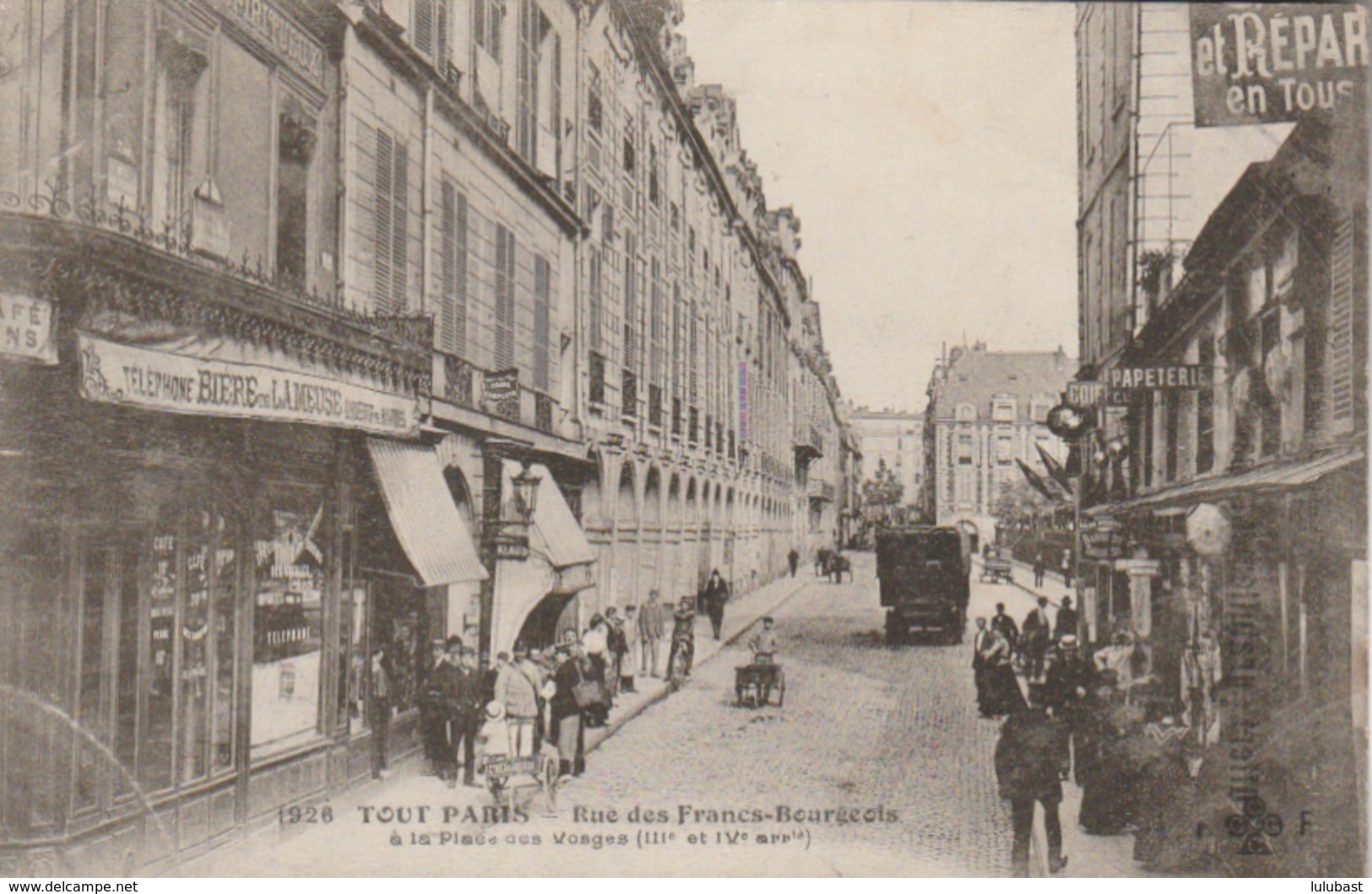 TOUT - PARIS : Rue Des Francs-Bourgeois. - District 03