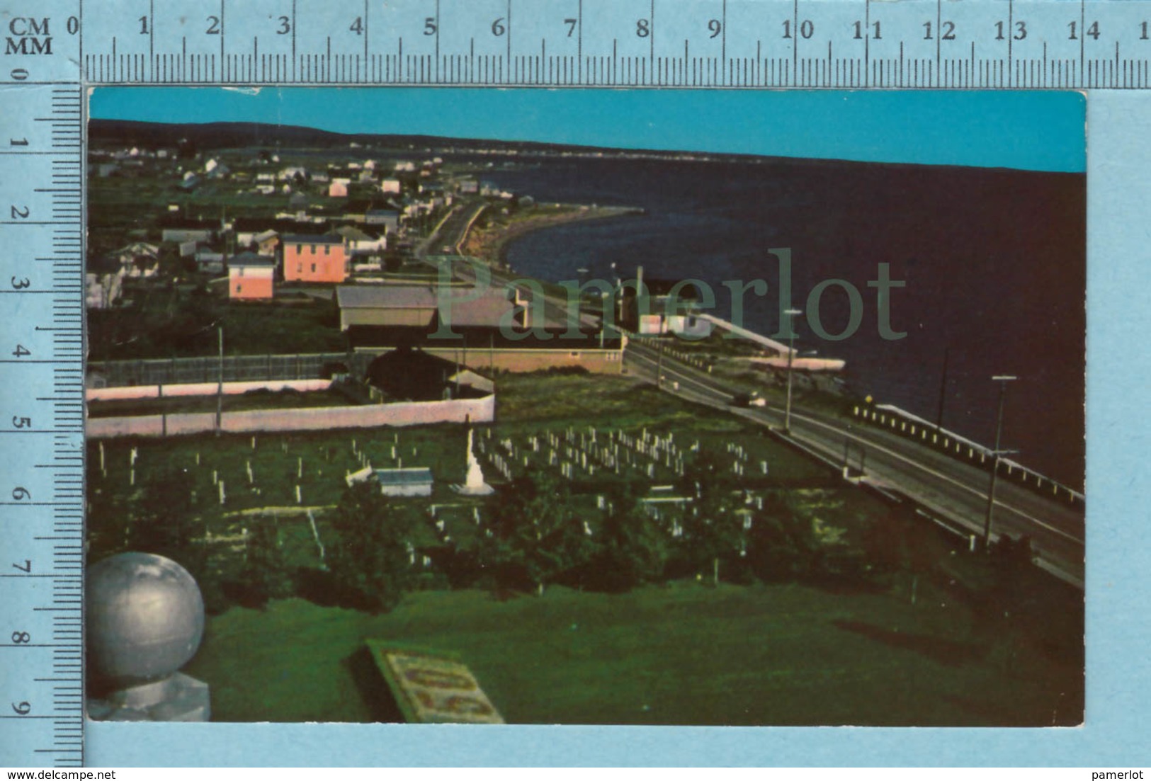 St-Siméon Quebec - Le Village De St-Siméon - A Servie 1970 + Timbres - Carte Postale Postcard - Granby