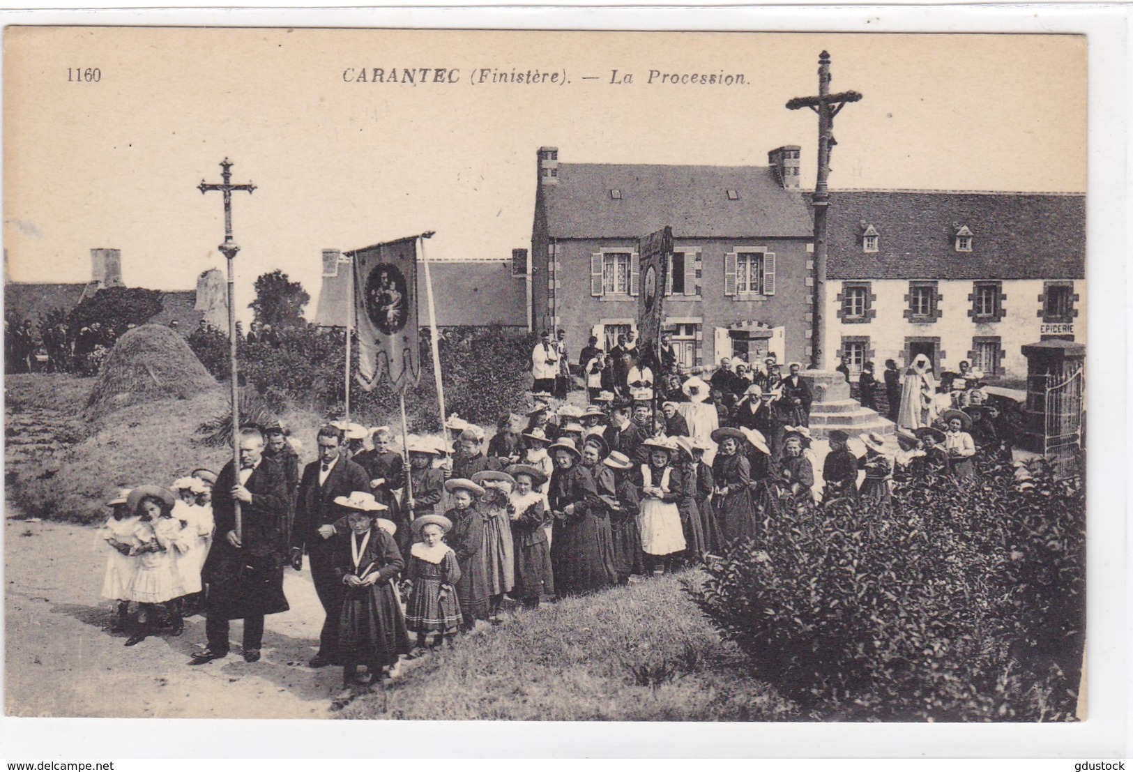 Finistère - Carantec - La Procession - Carantec