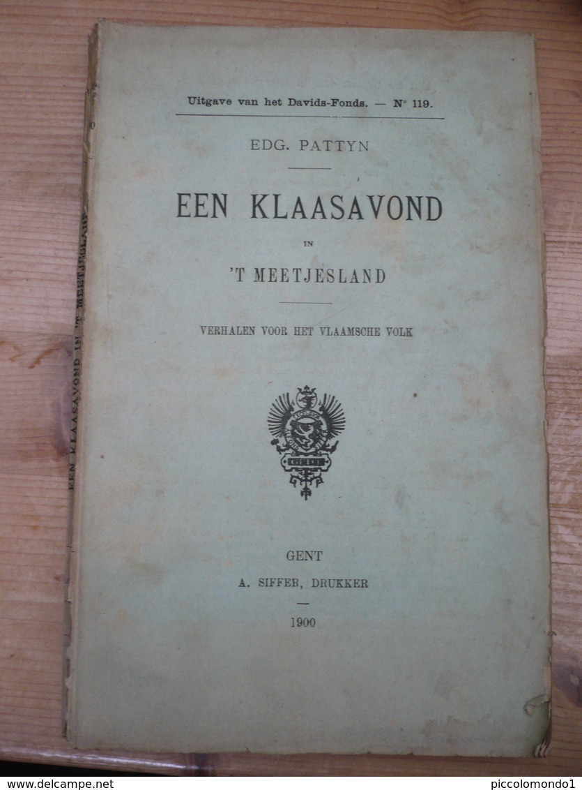 Meetjesland Klaasavond Sinterklaas 1900 186 Blz Goede Staat - Anciens