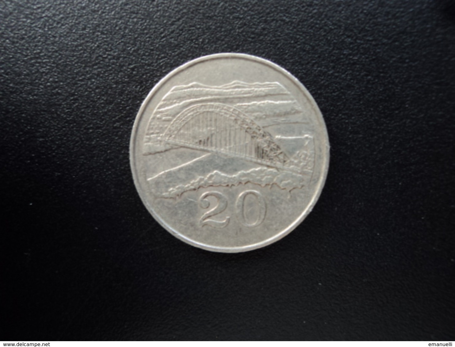 ZIMBABWE : 20 CENTS   1983    KM 4     TTB - Simbabwe