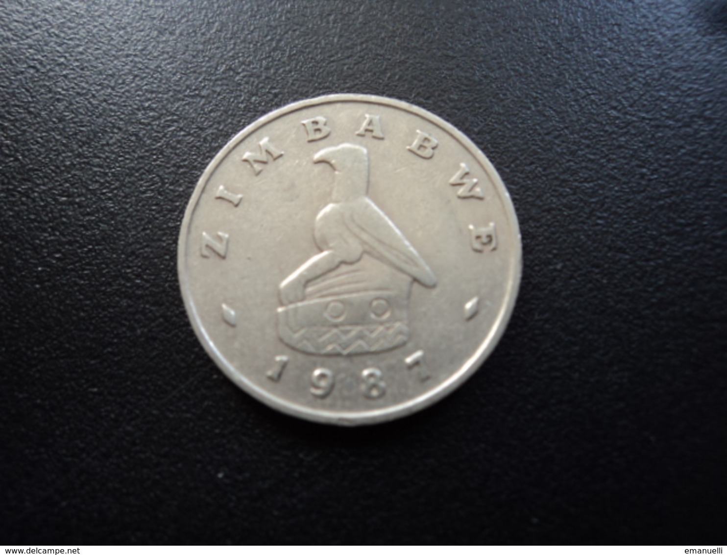 ZIMBABWE : 20 CENTS   1987    KM 4     TTB - Zimbabwe