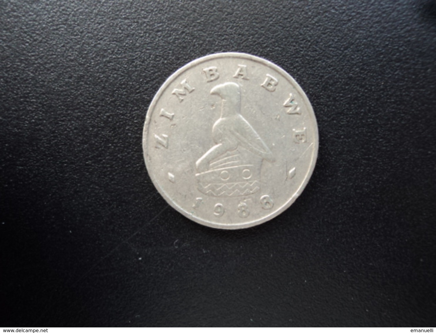 ZIMBABWE : 20 CENTS   1988    KM 4     TTB - Zimbabwe