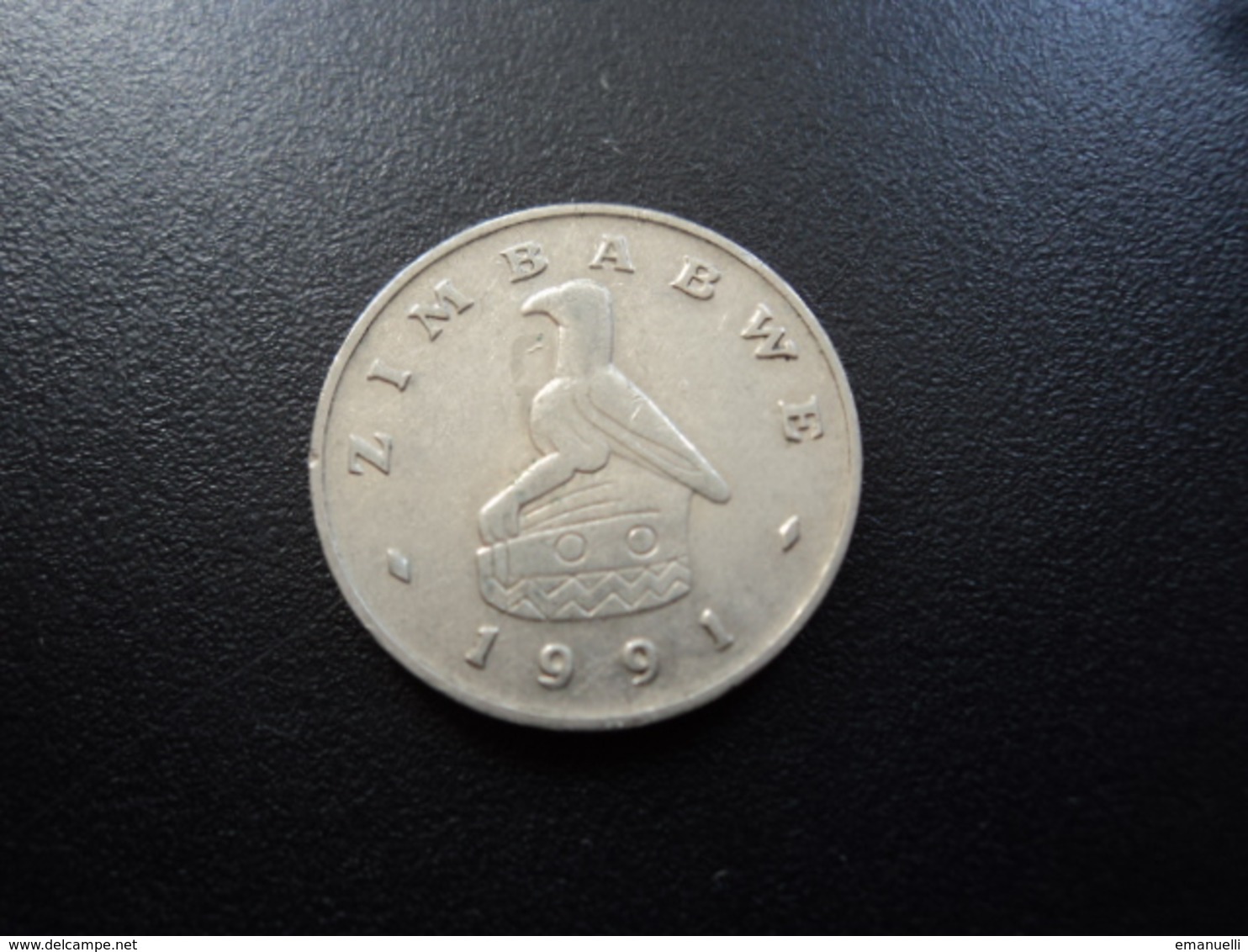 ZIMBABWE : 20 CENTS   1991    KM 4     TTB - Zimbabwe